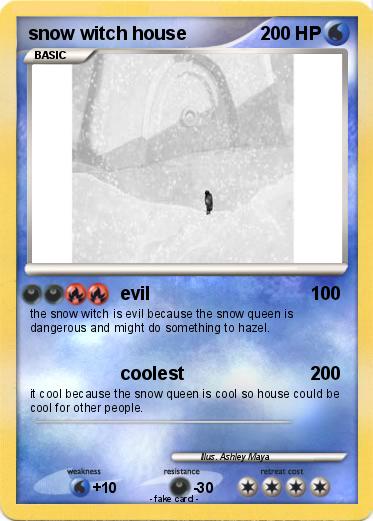Pokemon snow witch house