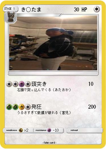 Pokemon き〇たま