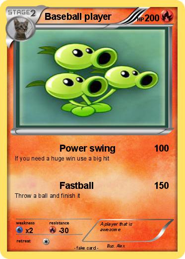 Pokemon Baseball player