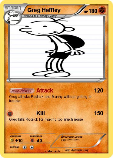 Pokemon Greg Heffley