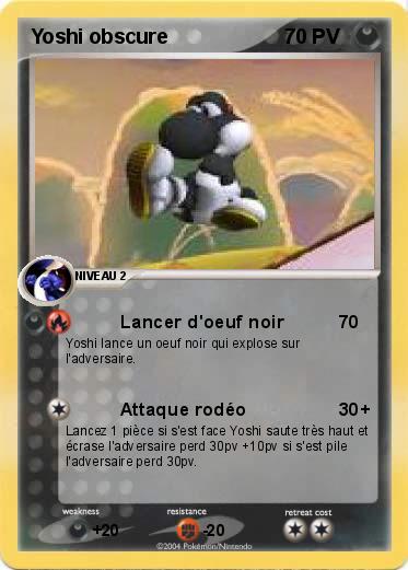 Pokemon Yoshi obscure