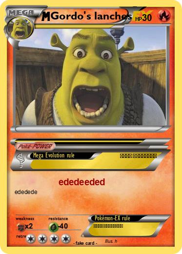 Pokemon Gordo's lanches