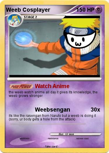 Pokemon Weeb Cosplayer