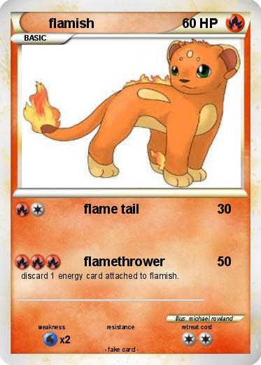 Pokemon flamish