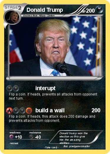Pokemon Donald Trump