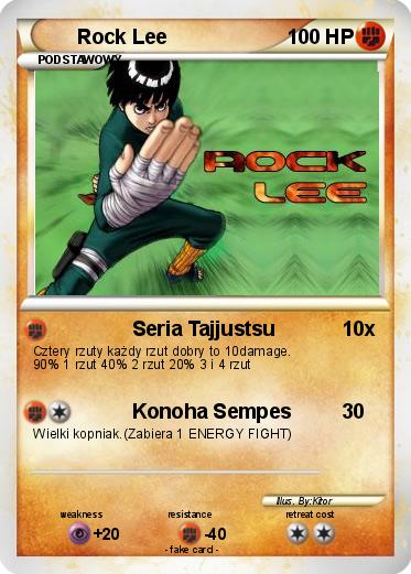 Pokemon Rock Lee