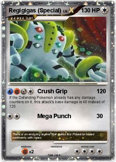 Pokemon Regigigas (Special)