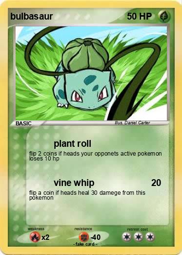 Pokemon bulbasaur