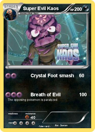 Pokemon Super Evil Kaos