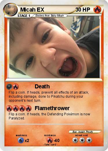 Pokemon Micah EX