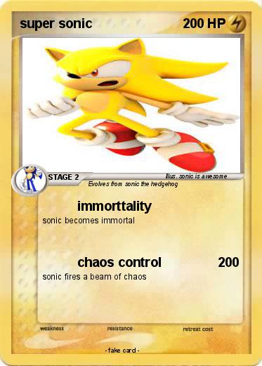 Pokemon super sonic