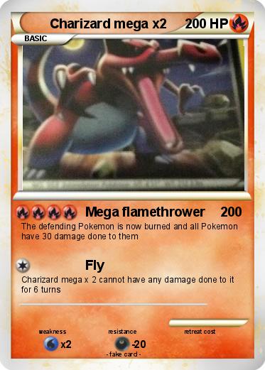Pokemon Charizard mega x2