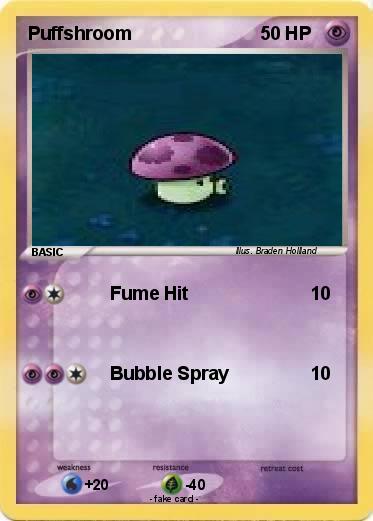 Pokemon Puffshroom