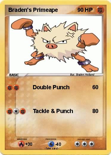Pokemon Braden's Primeape