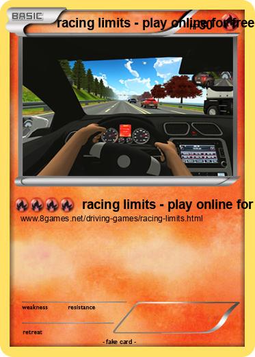 Pokemon racing limits - play online for free! | 8games