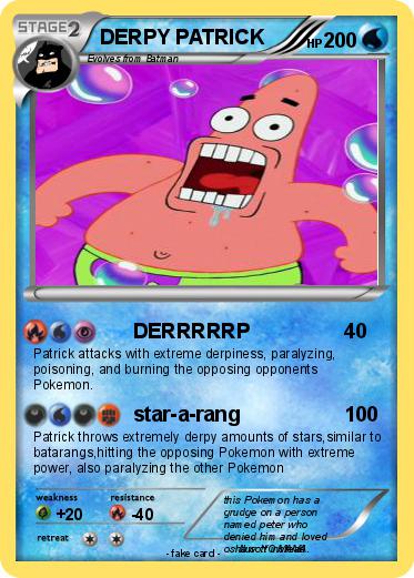 Pokemon DERPY PATRICK