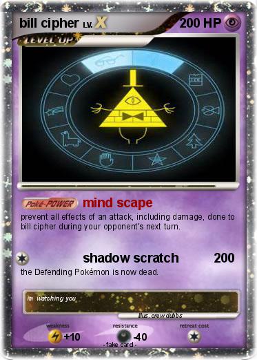 Pokemon bill cipher