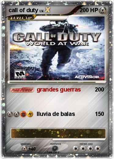 Pokemon call of duty