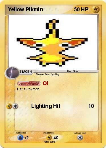 Pokemon Yellow Pikmin