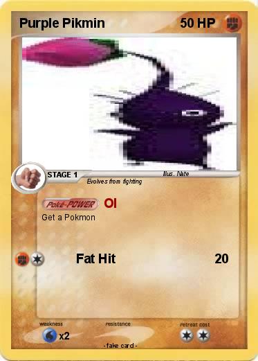 Pokemon Purple Pikmin