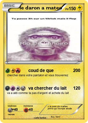 Pokemon le daron a mateo