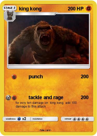 Pokemon king kong