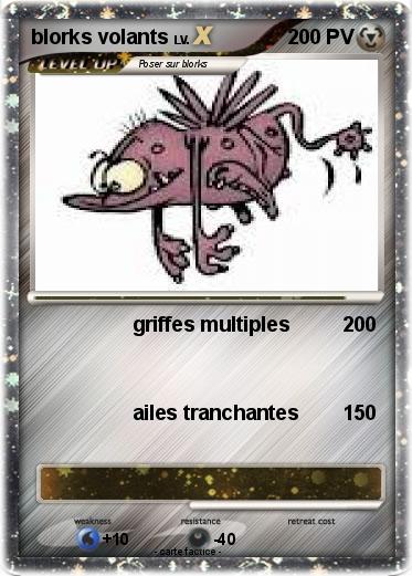 Pokemon blorks volants