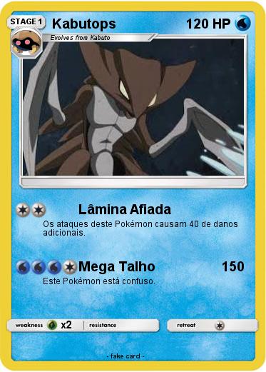 Pokemon Kabutops