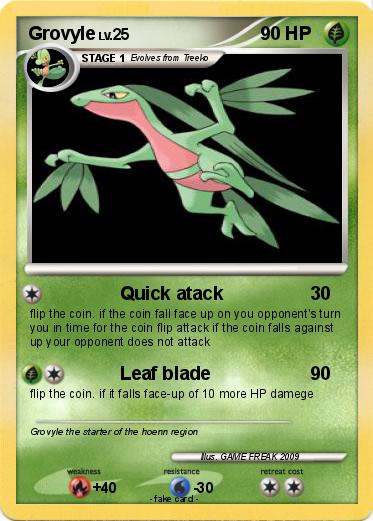 Pokemon Grovyle