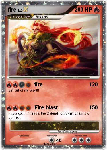 Pokemon fire