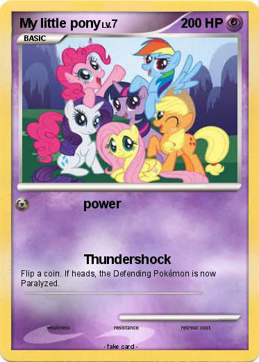 Pokemon My little pony
