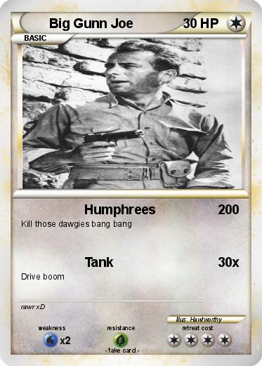 Pokemon Big Gunn Joe