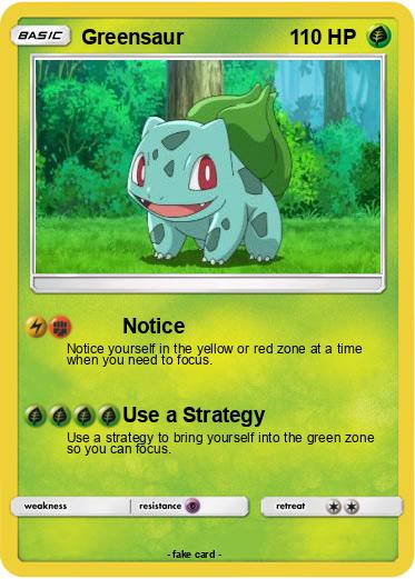 Pokemon Greensaur