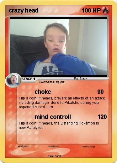 Pokemon crazy head