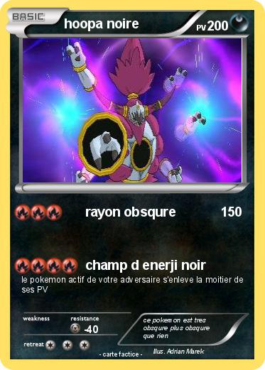 Pokemon hoopa noire