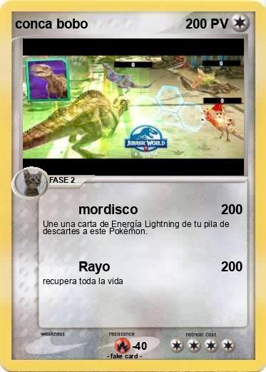 Pokemon conca bobo
