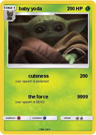 Pokemon baby yoda