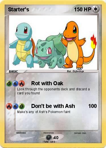Pokemon Starter's