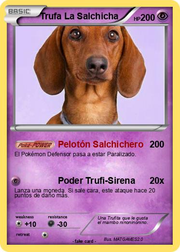 Pokemon Trufa La Salchicha
