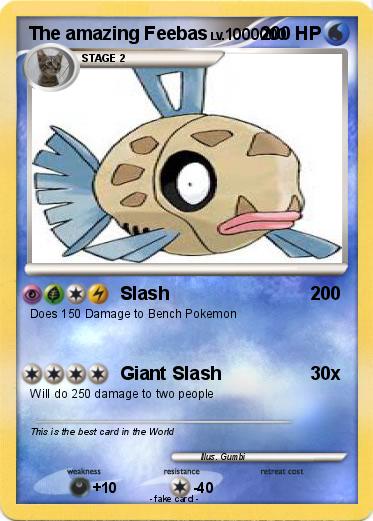 Pokemon The amazing Feebas