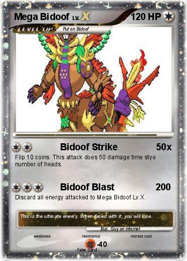 Pokemon Mega Bidoof
