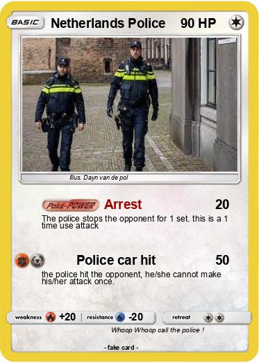 Pokemon Netherlands Police