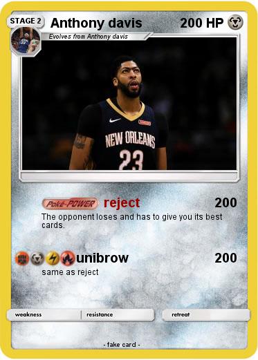 Pokemon Anthony davis