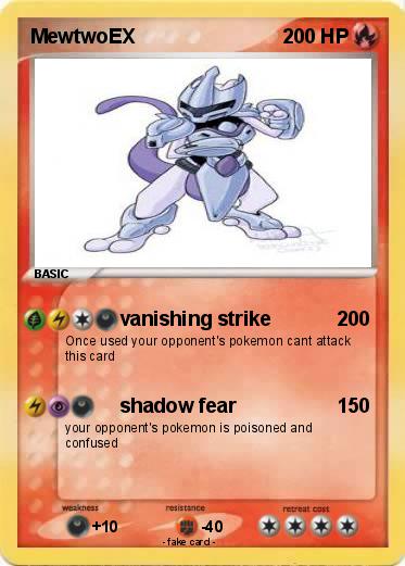 Pokemon MewtwoEX