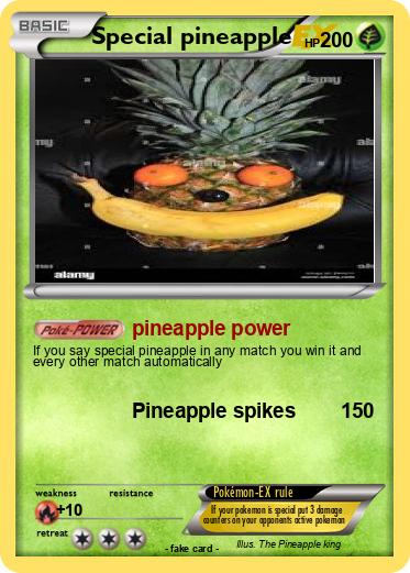 Pokemon Special pineapple