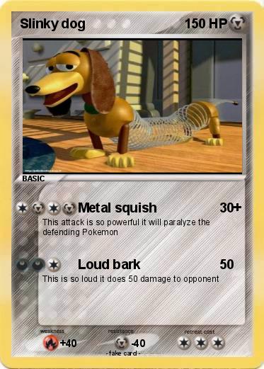 Pokemon Slinky dog