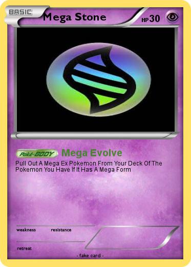 Pokemon Mega Stone