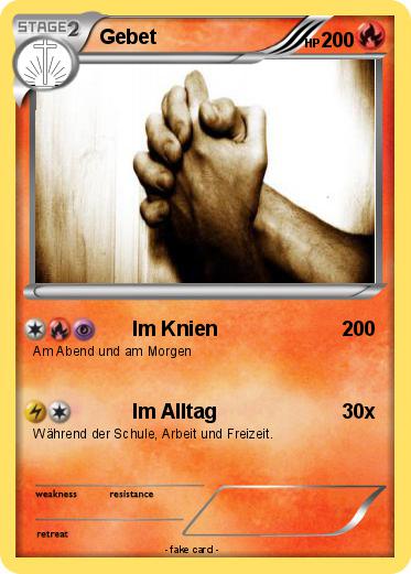 Pokemon Gebet