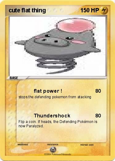 Pokemon cute flat thing