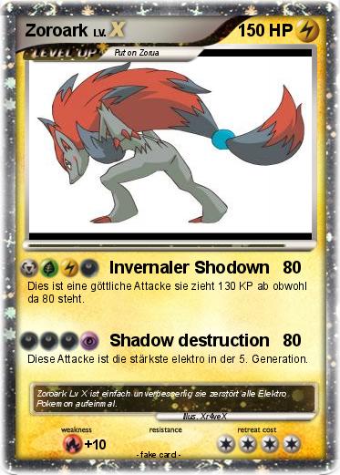 Pokemon Zoroark